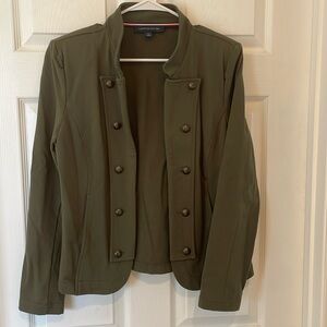 Tommy Hilfiger olive green blazer